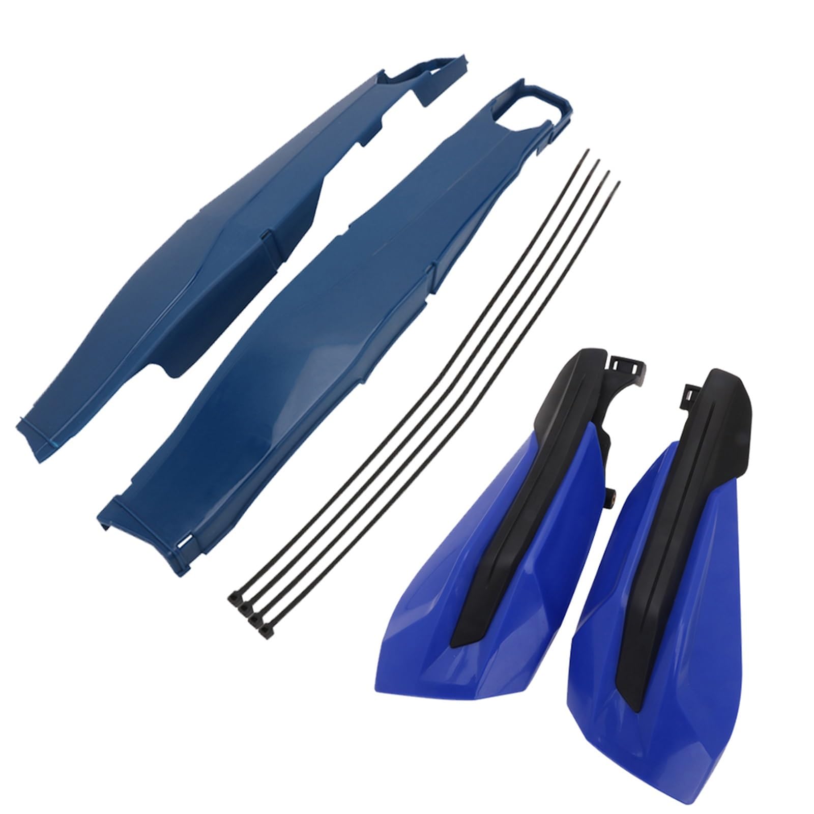 YIJIEBAO Motorrad Schwinge Schutzfolie Schwinge Schutz Abdeckung Lenker Handschutz Set Fit for XCW 150 250 300 EXCF250 350 Schwingenkettenschieber(Blue Set) von YIJIEBAO