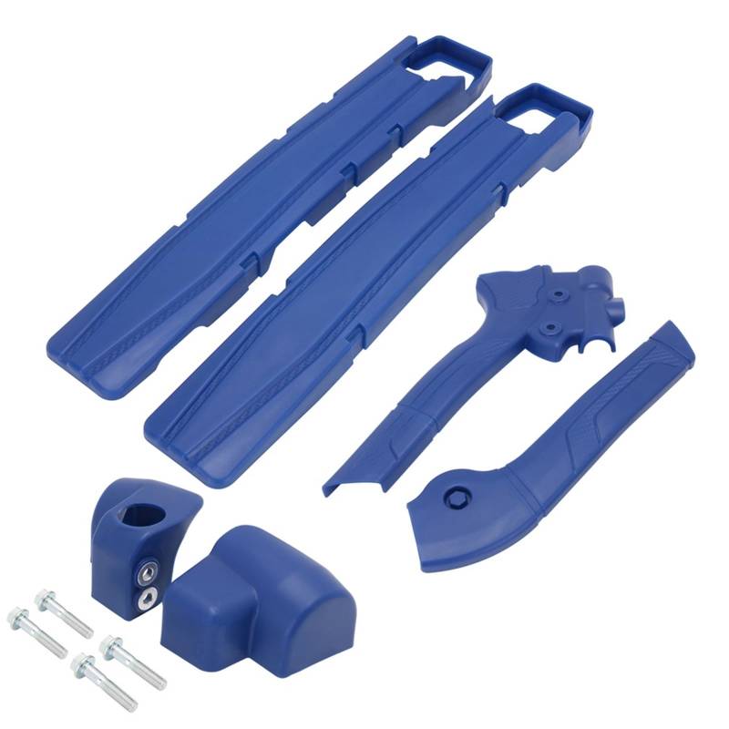 YIJIEBAO Motorrad Schwinge Schwinge Gabel Unteren Schuh Rahmen Abdeckung Schutz Schutz Kit Fit for Suzuki DRZ400 DRZ400E DRZ400S 2000-2022 Schwingenkettenschieber(Blue) von YIJIEBAO