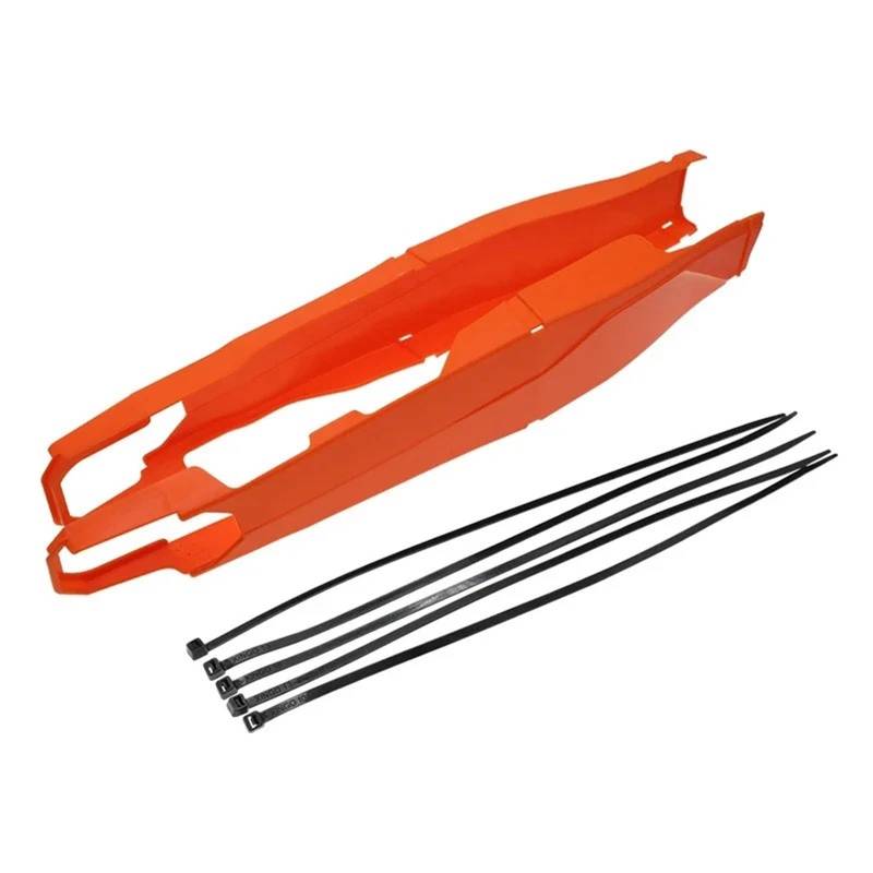 YIJIEBAO Motorrad-Schwingen-Schwingenschutz, passend for EXC EXCF XCW XCFW, passend for Husqvarna TC FCTE FE 150 200 250 350 450 500 2012–2022 Schwingenkettenschieber(Orange) von YIJIEBAO