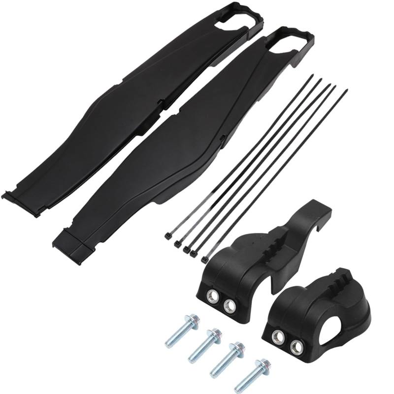 YIJIEBAO Motorrad Schwingenschutz Schwingenschutzabdeckung Unteres Gabelbein Schuhschutz Schutzset Passend for Husqvarna EXC-F 250-500 TE Schwingenkettenschieber(Set 1) von YIJIEBAO