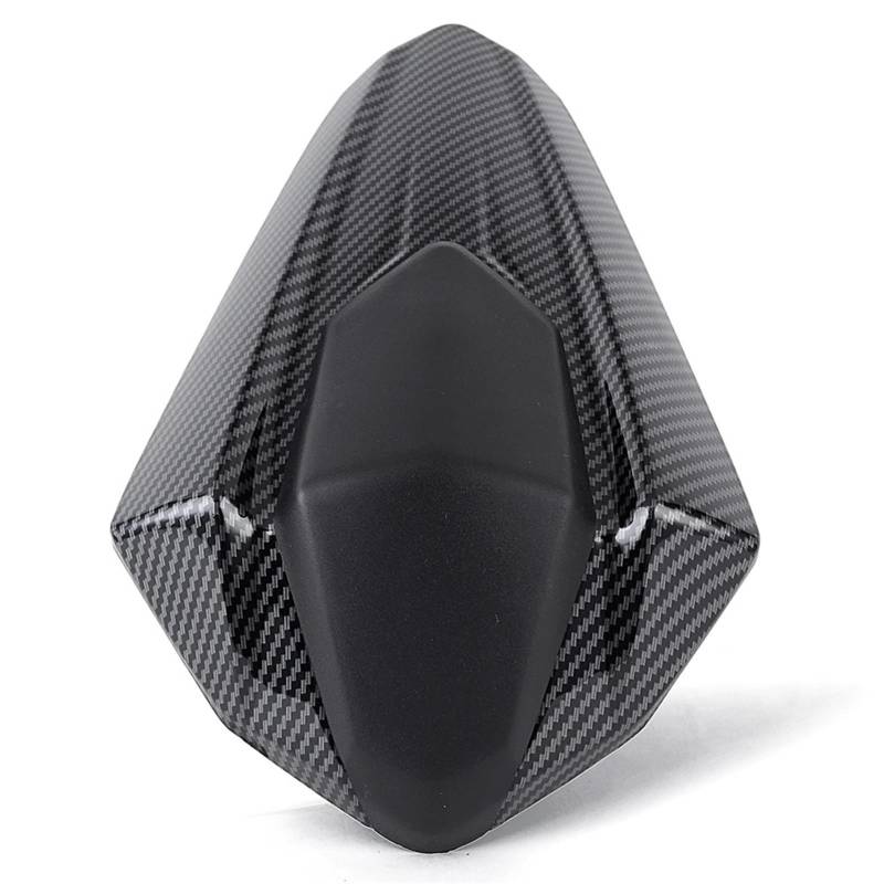 YIJIEBAO Motorrad-Sitzbezug, hinterer Beifahrersitzbezug, Buckelverkleidung, passend for Kawasaki Z 125 Z125 Ninja 125 Ninja125 2018 2019 2020 2021 Heckabschnitt(Carbon Fiber) von YIJIEBAO