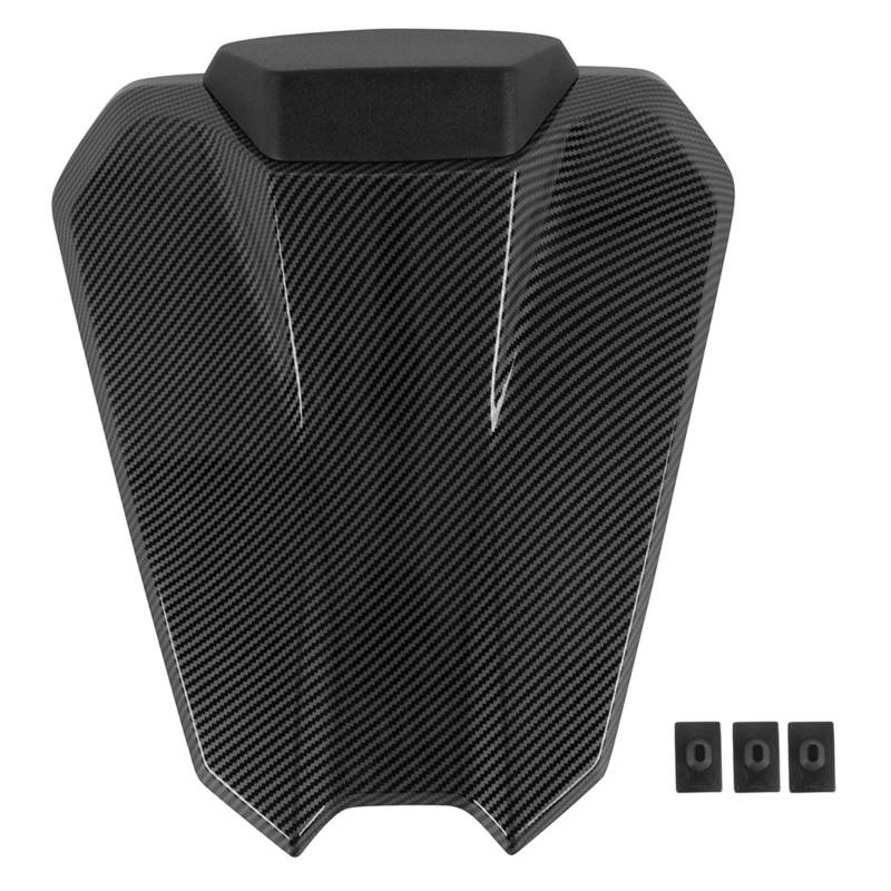 YIJIEBAO Motorrad Soziusabdeckung Hinten Sitzbezug Passend for KTM 1290 Super Duke R 2020 2021 2022 2023 Soziussitzverkleidung Zubehör Heckabschnitt(Carbon Fiber Look) von YIJIEBAO