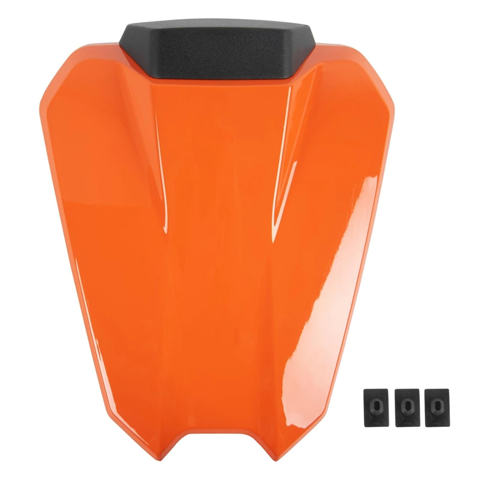 YIJIEBAO Motorrad Soziusabdeckung Hinten Sitzbezug Passend for KTM 1290 Super Duke R 2020 2021 2022 2023 Soziussitzverkleidung Zubehör Heckabschnitt(Orange) von YIJIEBAO