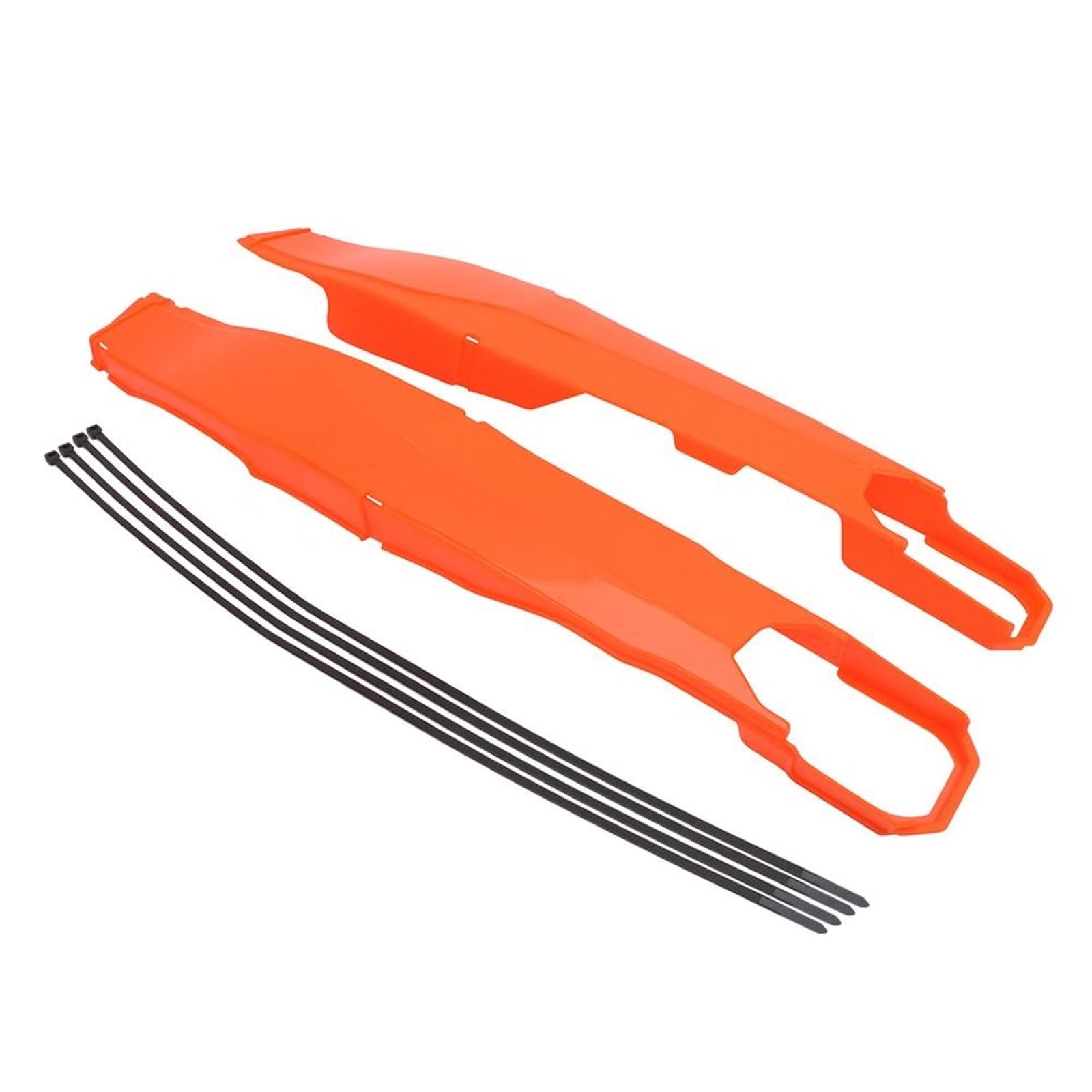 YIJIEBAO Motorradteile Schwingenschutzfolie Schwingenschutzabdeckung Passend for EXC EXCF XCW XCFW 150 200 250 350 450 500 2012–2021 Schwingenkettenschieber(Orange) von YIJIEBAO