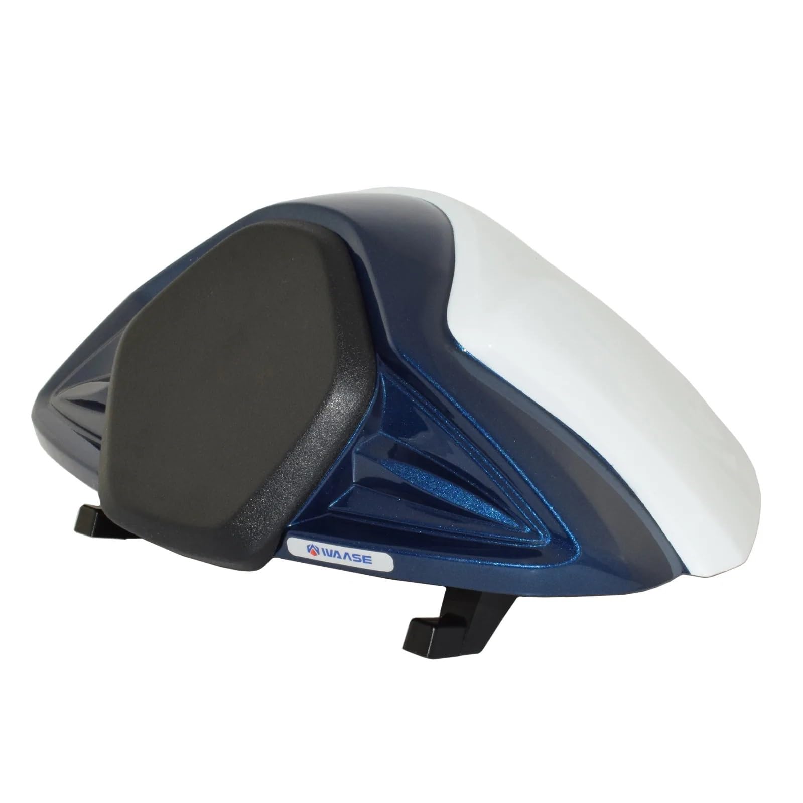 YIJIEBAO Passagier Sozius Rücksitz Abdeckung Solo Verkleidung Gugel Fit for Suzuki Hayabusa GSXR GSX-R 1300 GSX1300R 2021 2022 2023 Heckabschnitt(White-Blue) von YIJIEBAO