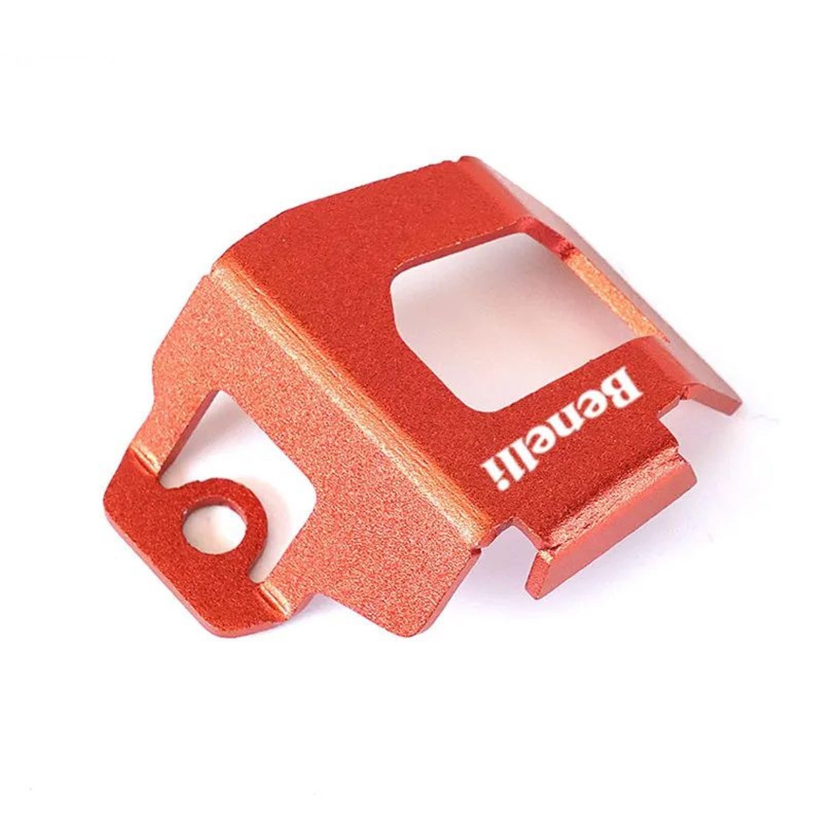 YIJIEBAO Passend for Benelli TRK 502 752S TNT 302S / BN302 / Leoncino 250 BJ250 Legierung Motorrad Hinterradbremsflüssigkeitsbehälter-Abdeckungsschutz Zubehör(Red) von YIJIEBAO