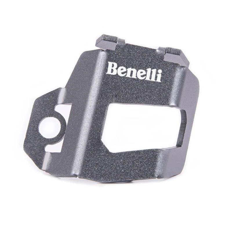 YIJIEBAO Passend for Benelli TRK 502 X TRK 502X Leoncino 500 BJ500 Motorradzubehör Bremse hinten Kraftstofftankdeckel Tankdeckel Schutzhülle Zubehör(Benelli Titanium) von YIJIEBAO