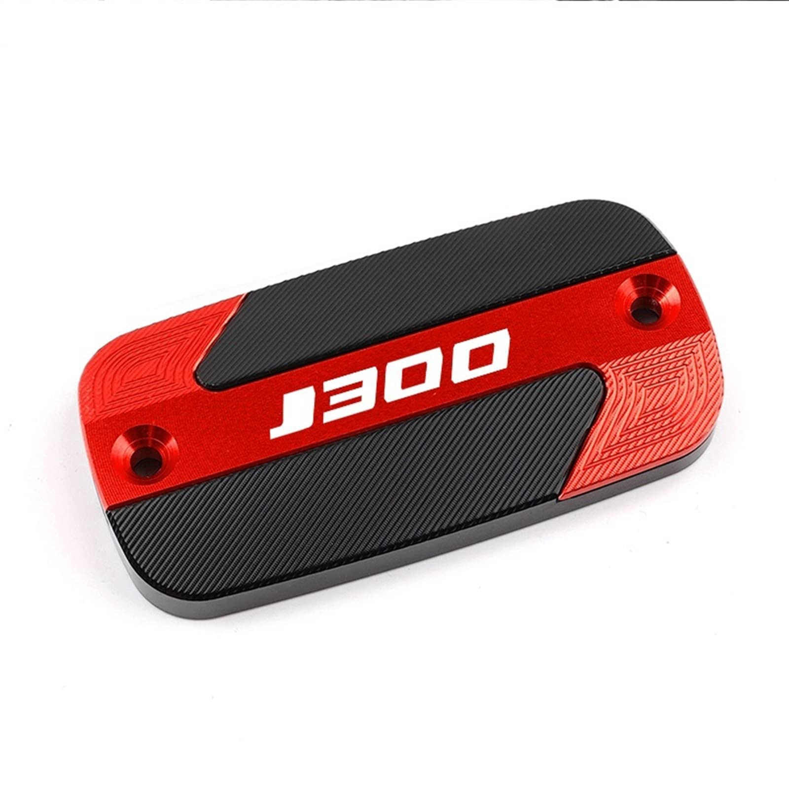 YIJIEBAO Passend for Kawasaki J300 J 300 2014-2020 2021 2022 2023 Lates Motorrad CNC Zubehör Vorderer Bremsflüssigkeitsbehälter Deckel Öldeckel(1 piece Red) von YIJIEBAO