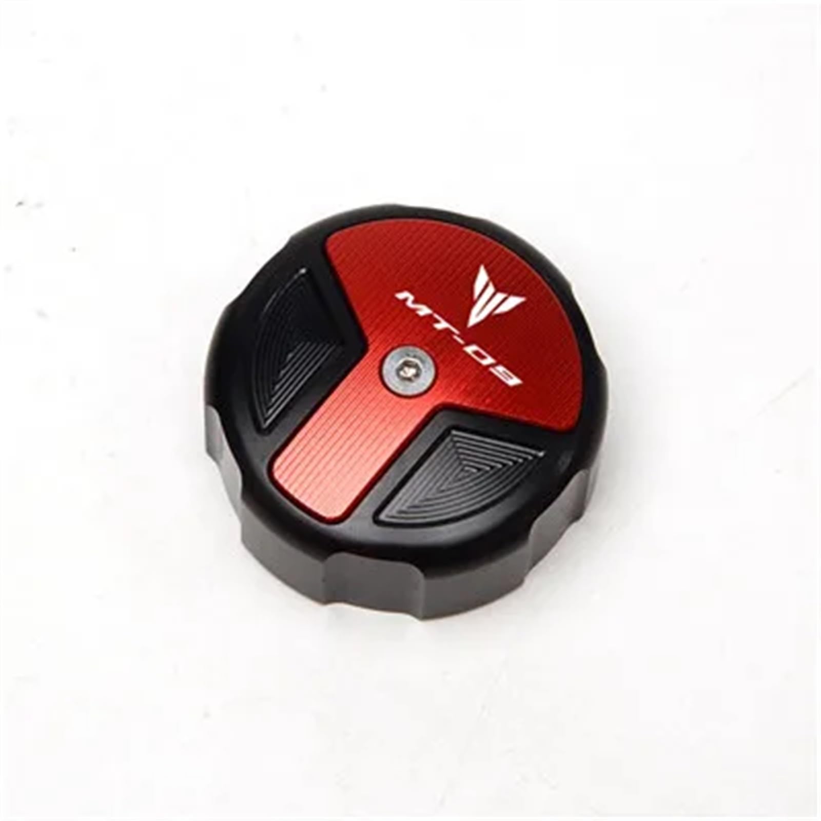 YIJIEBAO Passend for MT09 MT-09 Tracer 9/GT 2021 2022. Hinten und vorne Bremsflüssigkeitsbehälter-Kappe, Zylinderabdeckung, Motorrad, CNC-Aluminium Zubehör(Red 36mm) von YIJIEBAO