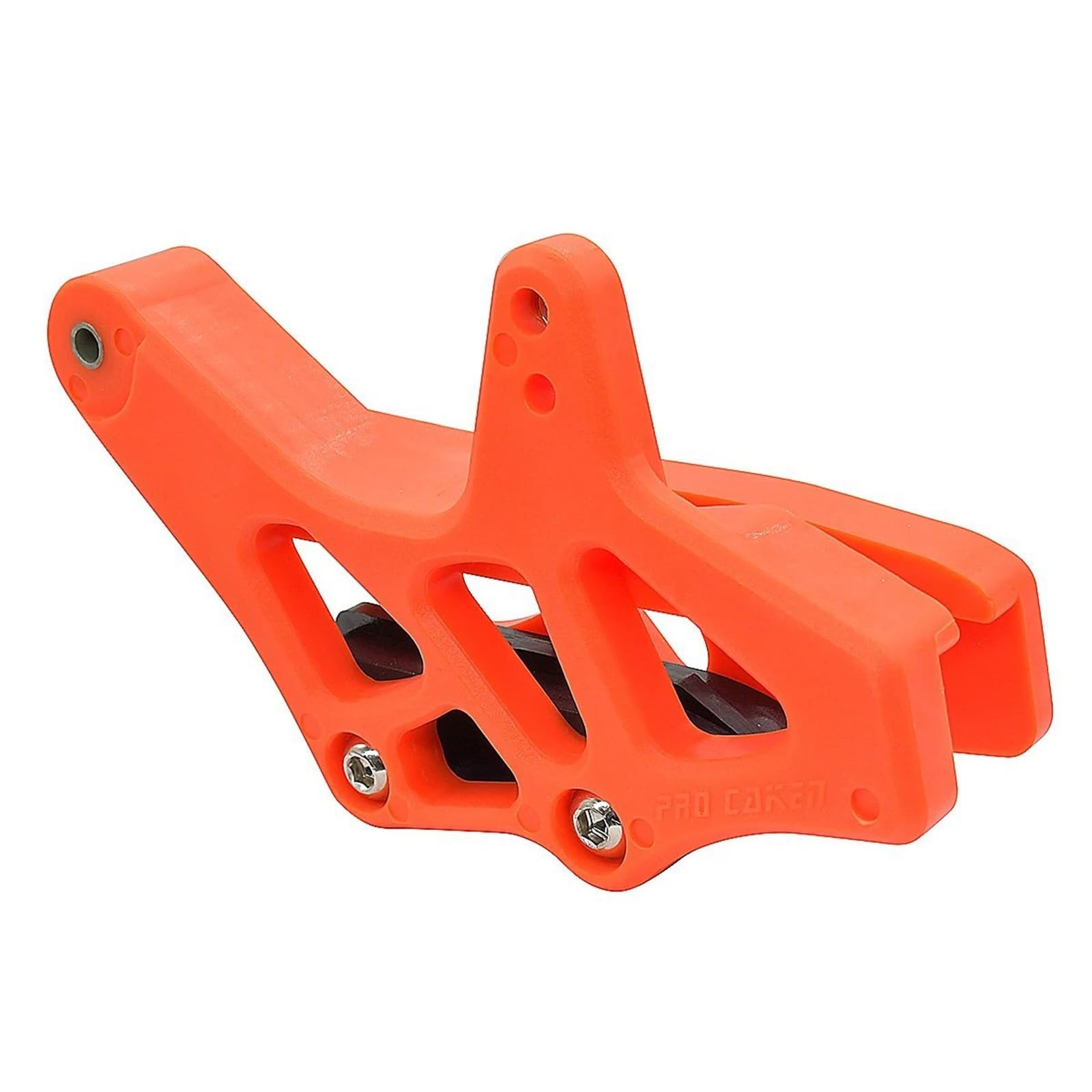 YIJIEBAO Passend for SX SXF XC XCF Enduro SMC 125 250 300 350 450 690 2011–2016. Motocross-Kettenführung, Schieber, Schwinge und Bremsschlauchklemme Schwingenkettenschieber(Orange Chain Guard) von YIJIEBAO