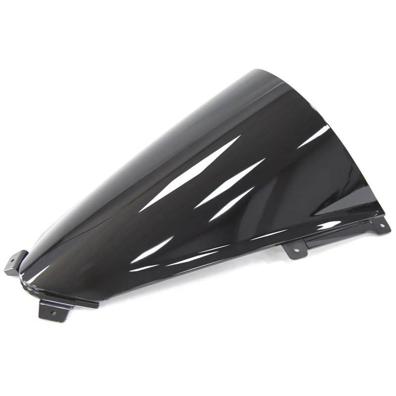 YIJIEBAO Windscreens Fit for Ducati Panigale V4 V4S 2018 2019 Windshield WindScreen Wind Deflectors Motorcycle Double Screen Equipments Scheinwerfer Motorrad(Black) von YIJIEBAO