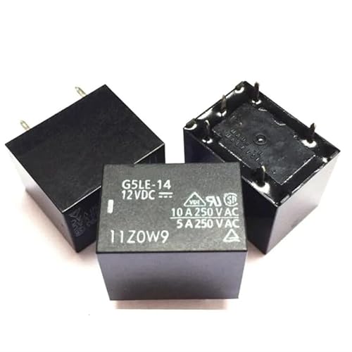 12V relay G5LE-14 12VDC G5LE-14-12VDC 12V 12VDC DC12V 5PIN YIMDBEZDI(20PCS) von YIMDBEZDI