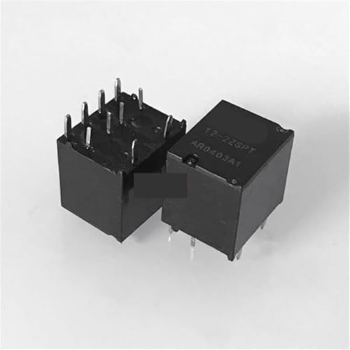 12V relay HFKF 12-2ZSPT HFKF-12-2ZSPT HFKF122ZSPT 12VDC DC12V 12V 10pin YIMDBEZDI(One Size) von YIMDBEZDI