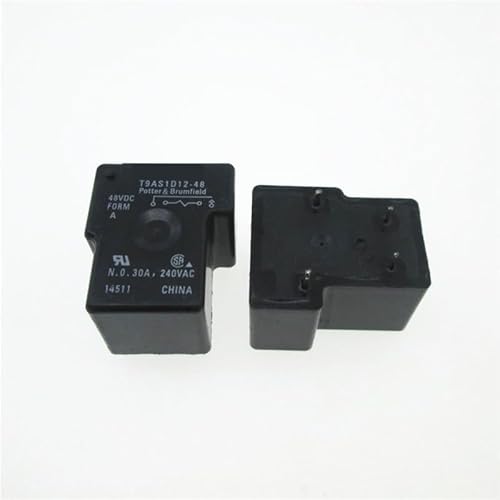 48V relay T9AS1D12-48 T9AS1D1248 T9AS1D12-48VDC 48VDC DC48V 48V 30A 240VAC 4PIN YIMDBEZDI(One Size) von YIMDBEZDI