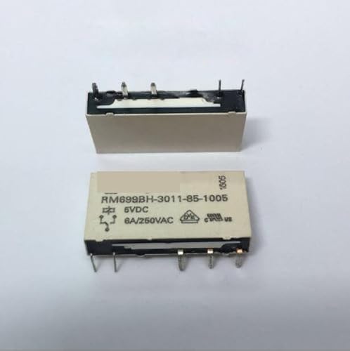 5V relay RM699BH-3011-85-1005 RM699BH3011851005 5VDC 5V DC5V 6A 250VAC 5PIN YIMDBEZDI(One Size) von YIMDBEZDI