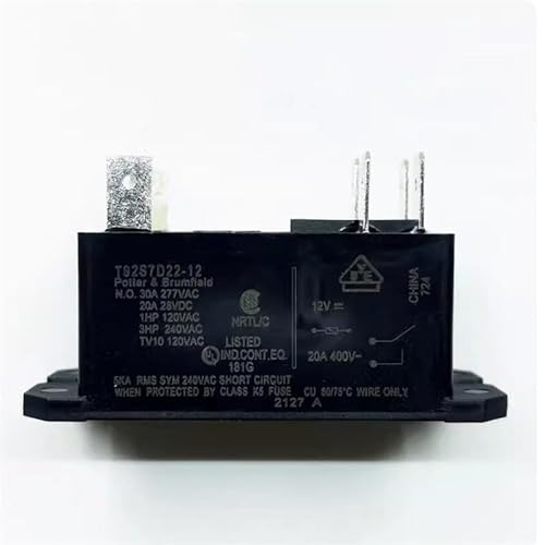 92S7D22-1292S7D22-12 92S7D22-12 12V DCV12 12DCV 30A 6PIN YIMDBEZDI(Taglia unica) von YIMDBEZDI