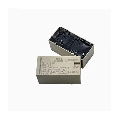 DE1a-12V ADE103DE1a-12V ADE103 DE1a-12V ADE103 12V DCV12 12VDC 10A 6PIN YIMDBEZDI(One Size) von YIMDBEZDI