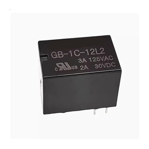 GB-1C-12L2 GB-1C-12L2 GB-1C-12L212V DCV12 12DCV 3A 5PIN YIMDBEZDI(Taglia unica) von YIMDBEZDI