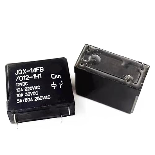 JQX-14FB 012-1H1JQX-14FB 012-1H1JQX-14FB 012-1H1 12V12VDC DCV12 10A 4PIN YIMDBEZDI(Taglia unica) von YIMDBEZDI