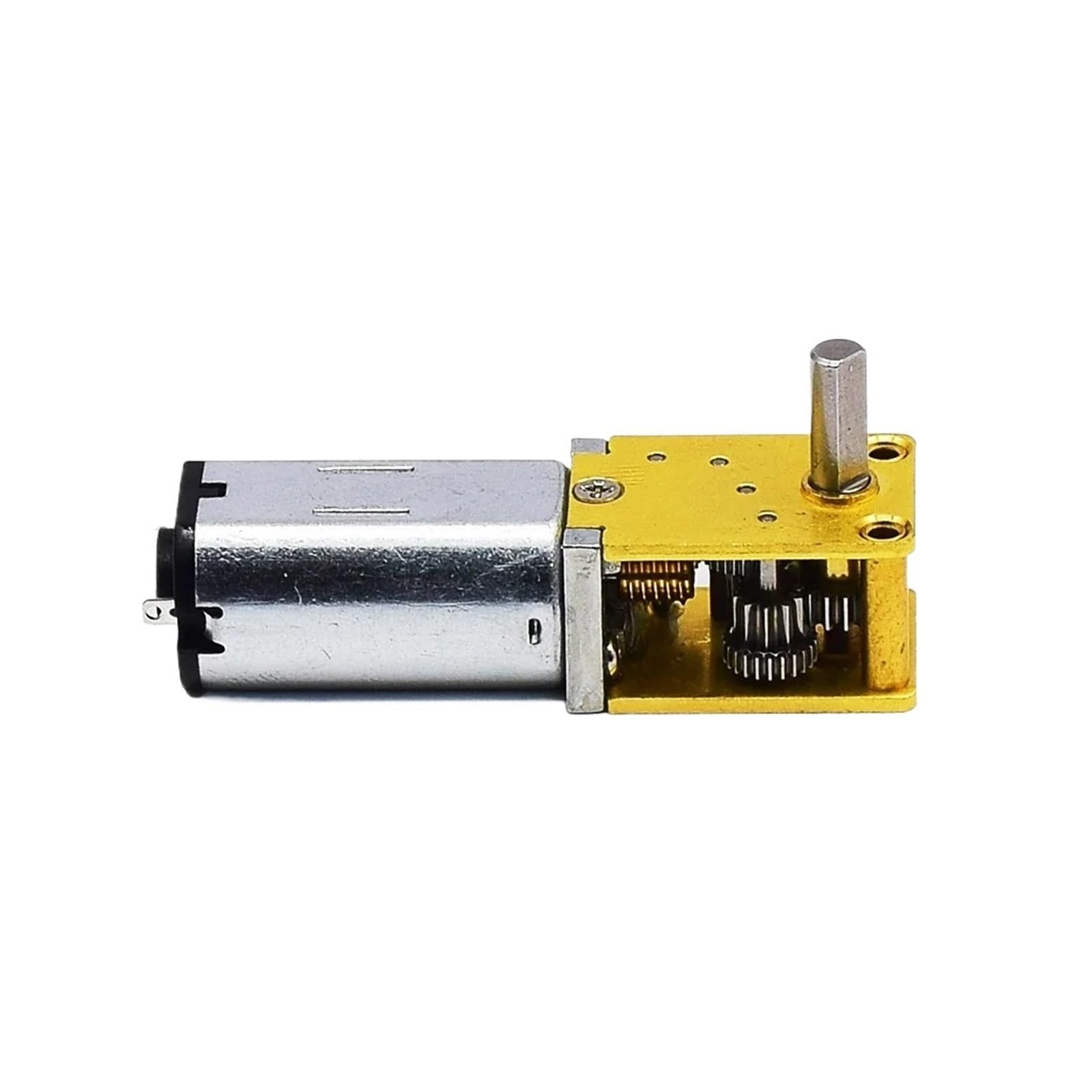 N30 N20 All Metal Gearbox L-Shape Gear electronic starter DC3V-12V 4rpm-380rpm Slow Speed Reduction Large Torque DIY Robot Car YIMDBEZDI(C 13RPM-53RPM_3-12V) von YIMDBEZDI