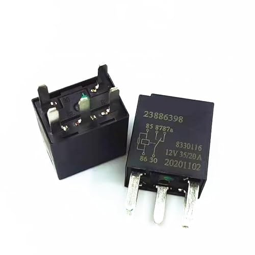 Relay 23886398 2388639823886398 12V DCV12 12VDC 35A 5PIN YIMDBEZDI(One Size) von YIMDBEZDI