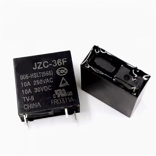 Relay JZC-36F-005-HSLT JZC-36F-005-HSLT JZC-36F-005-HSLT 5V 5VDC 5DCV 10A 4PIN YIMDBEZDI(20PCS) von YIMDBEZDI