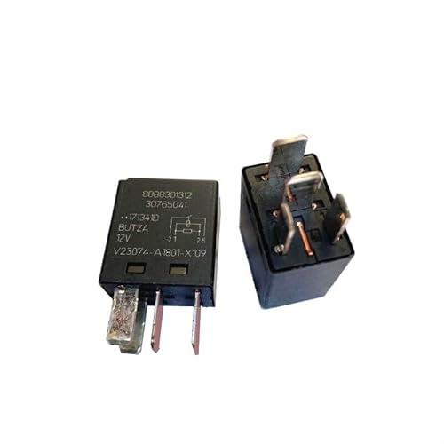 V23074-A1801-X109 V23074 A1801 X109 V23074A1801X109 12VDC DC12V 12V relay 4PIN YIMDBEZDI(Taglia unica) von YIMDBEZDI