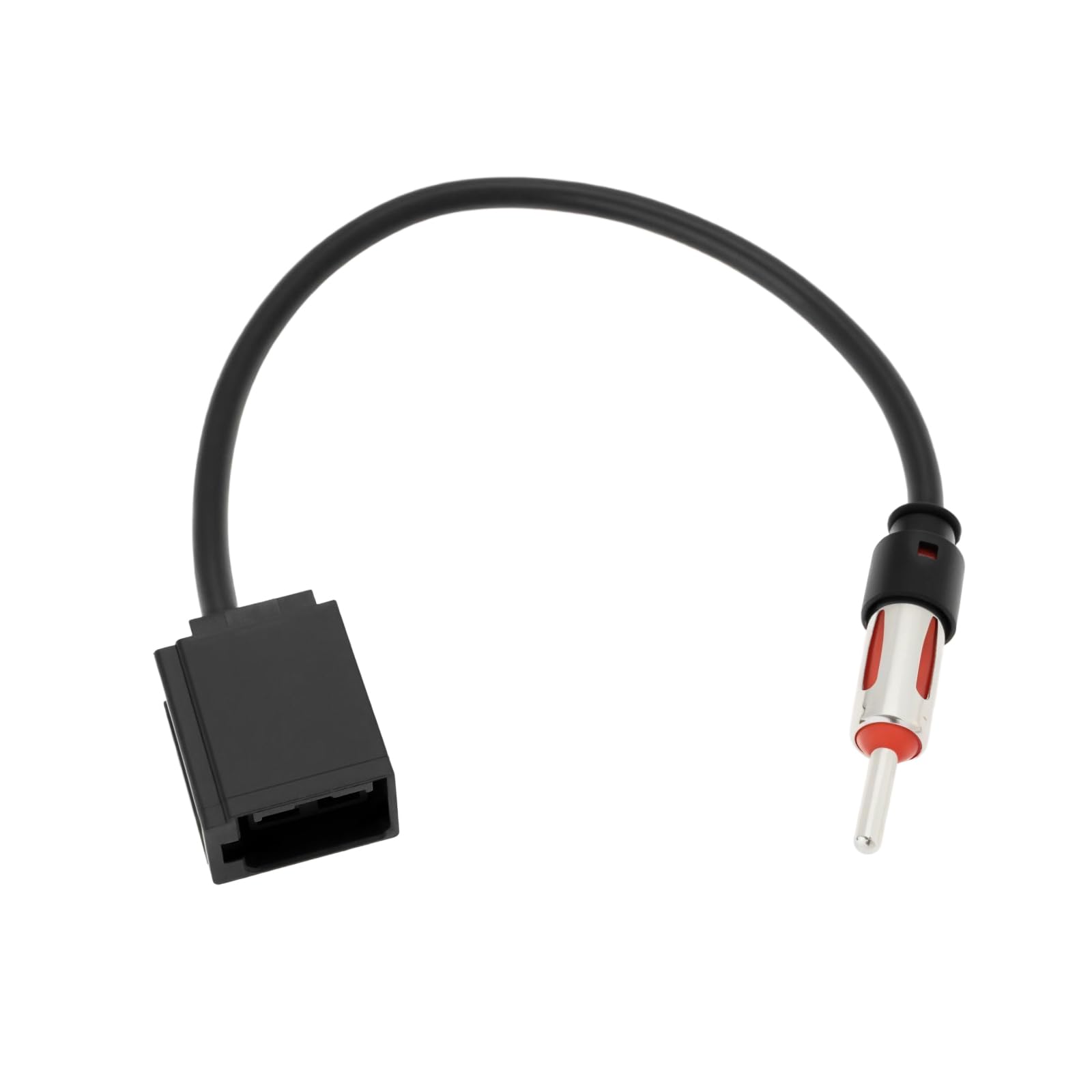 YINETTECH 1 Stück Autoradio-Antennenadapter ISO-Antennenverlängerung Stereo Kompatibel mit Volvo S40 S60 S70 S80 V70 XC70 V40 Antenne Schwarz von YINETTECH