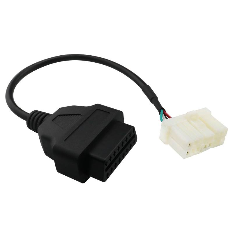 YINETTECH 12 Pin Auto OBD2 Anschlusskabel OBD2 Diagnosegerät Anschlusskabel OBD2 Steckerbaum OBD2 Adapterkabel Kompatibel mit Tesla Model X Model S von YINETTECH