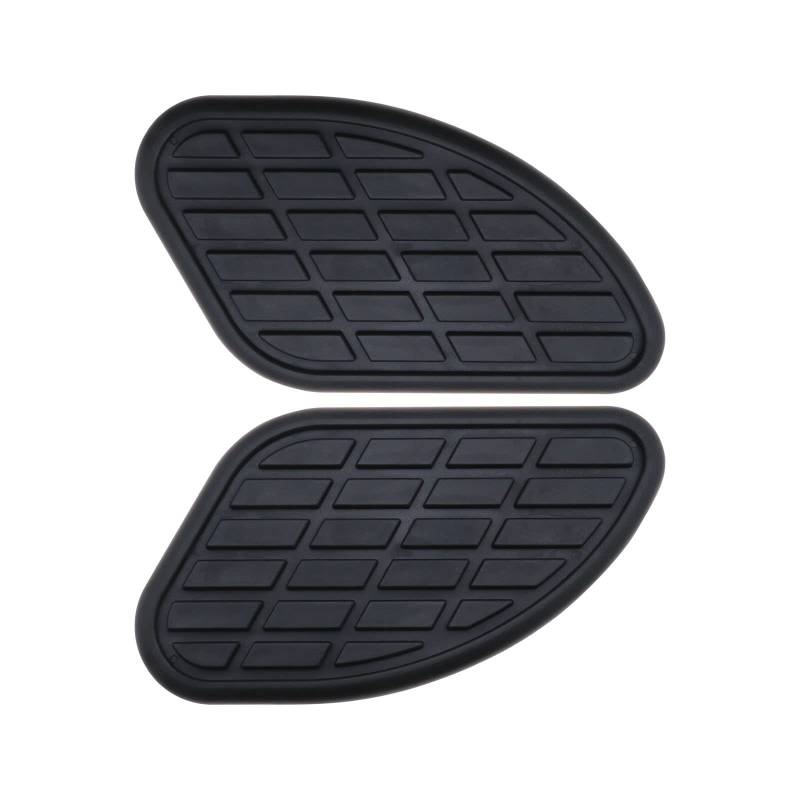 YINETTECH 2 Stück Tankdeckel-Pads Abdeckung Aufkleber Aufkleber Motorrad Gas Tank Protector Pad Auto Dekorative Aufkleber Motorrad Fischgräten-Tank Schutz von YINETTECH