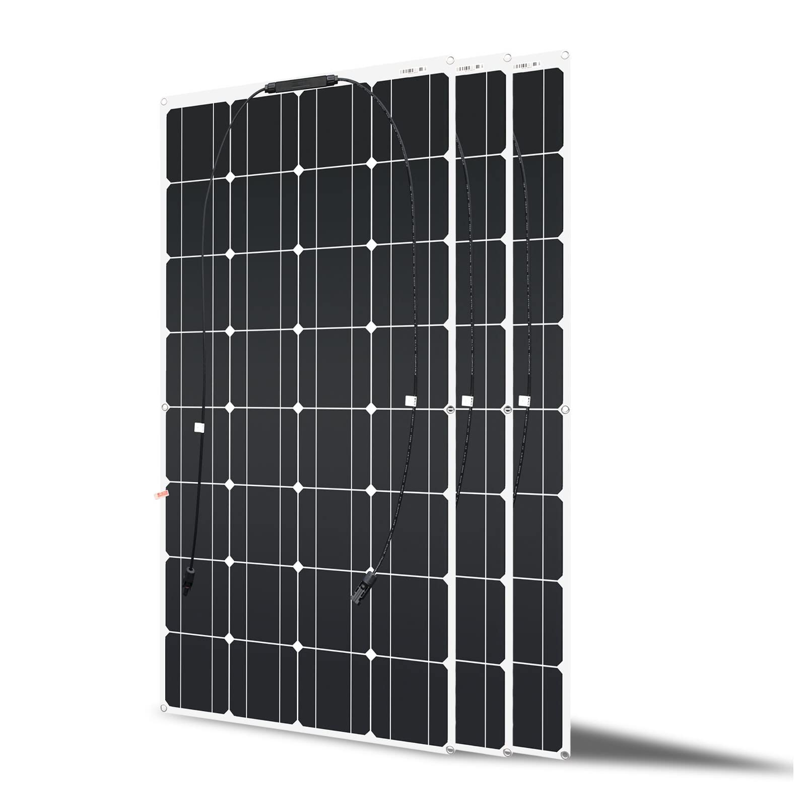 300W Flexibles Solarpanel （3 * 100w） 24V/12V Solarpanel Monokristallines Silizium Photovoltaik Solarladegerät eignet sich für Wohnmobilyachten Campingzelte und andere unebene Oberflächen von YINGGUANG