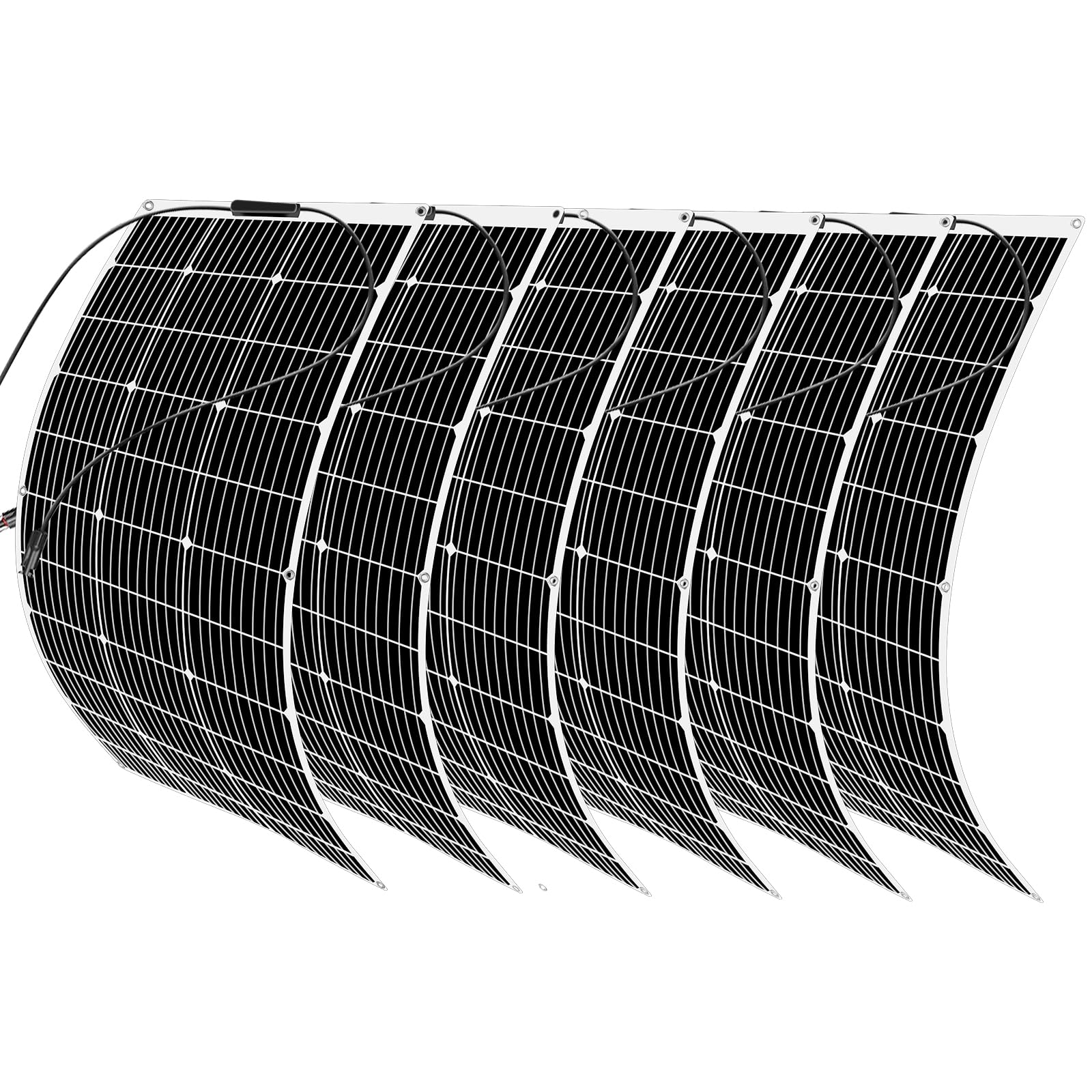 600W Solarpanel 12V Flexibles Solar Panel 6 * 100W Solarplatten Monokristallines, Dächer, Wohnwagen, Boot, Sonnenkollektoren 600w eingestellt von YINGGUANG