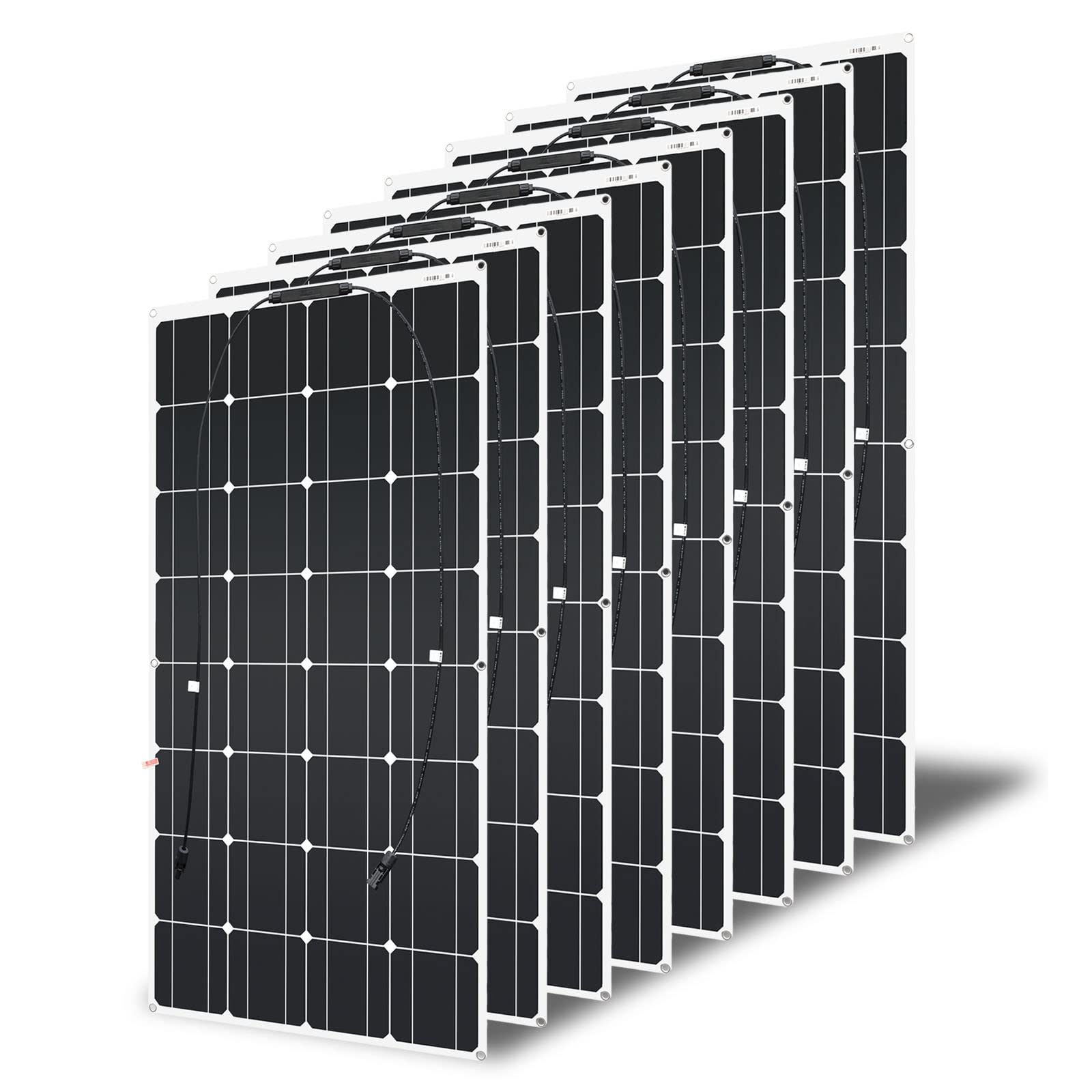 800W Flexibles Solarpanel Biegsames（8 stücke）solarmodul,Monokristallines Solarpanel,für Wohnmobil, Auto, Camping,Boot von YINGGUANG