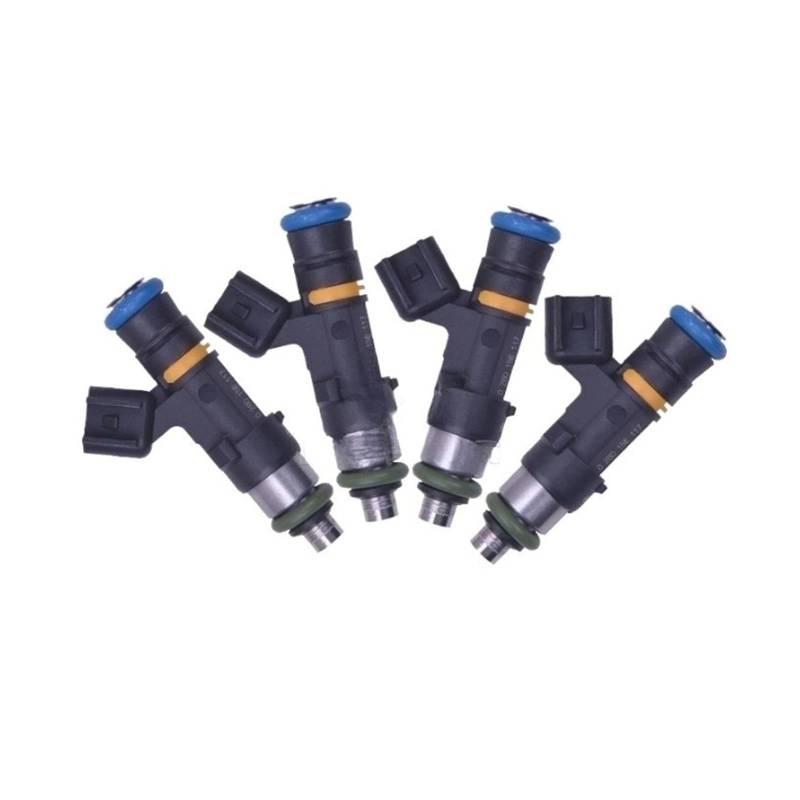 YINGWS 1/4/6/8/12/20PCS Fuel Injector 48mm EV14 650cc 60lb E85 0280158117 Compatible with Modified Cars Large Flow Engine(1PCS) von YINGWS