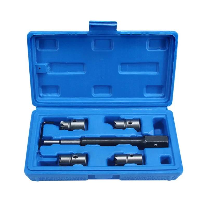 YINGWS Allsome 7-teiliges professionelles Diesel-Injektor-Sitz-Schneidwerkzeug-Set, Kohlenstoff-Entferner, Paket enthalten(5 pc) von YINGWS