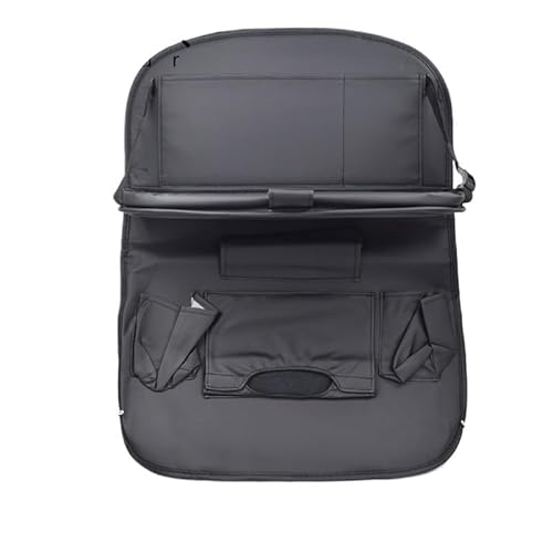 YINGWS LKW Universal Autositz-Rückenlehnen-Organizer Aufbewahrungsbox Innenraum Faltbarer Tisch Tablett Haken Pu Tasche Schutzbezug Zubehör Autositz-Rückenlehnen-Organizer Auto-Organizer und -Aufbewah von YINGWS