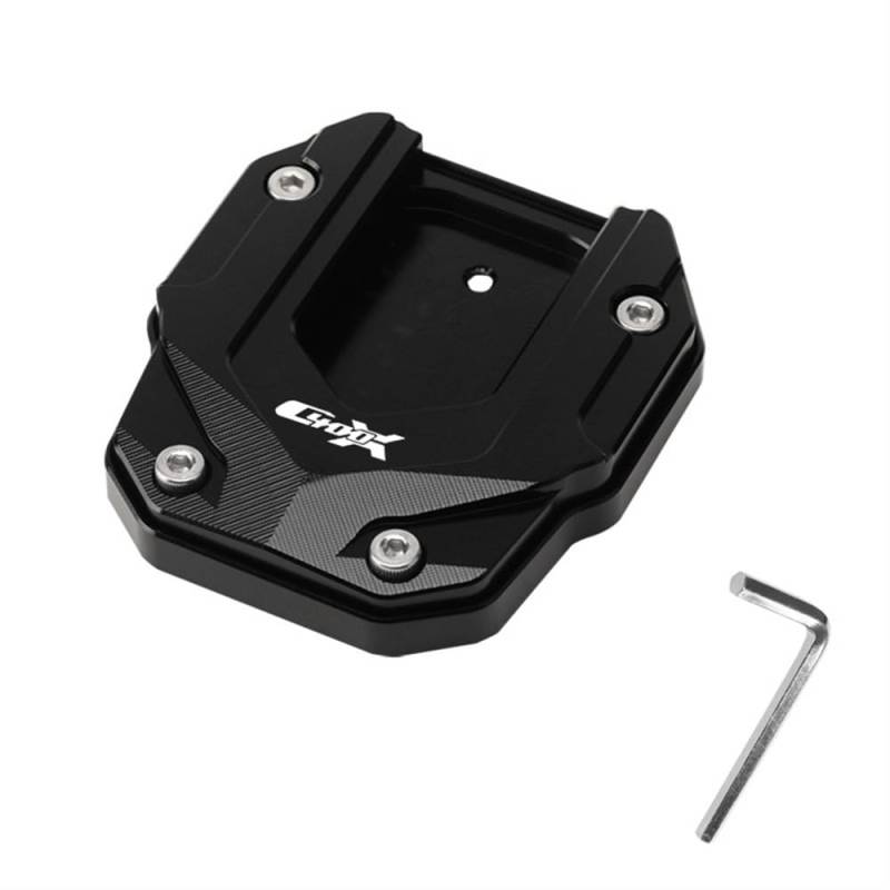 Seitenständerpolster Für B&MW C400GT C400X C400 GT X Motorrad Zubehör Fuß Seite Stehen Pad Enlarger Unterstützung(Side support-05) von YINZO