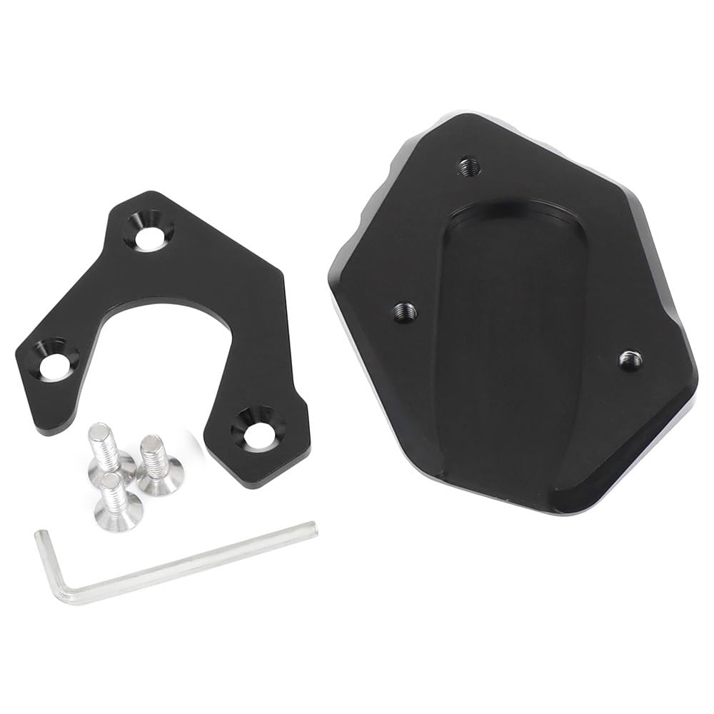 Seitenständerpolster Für Y&AMAHA FJR1300 FJR 1300 2001-2019 Motorrad Kickstand Verlängerung Pad Fuß Seite Stehen Vergrößern Unterstützung Platte Zubehör(12) von YINZO