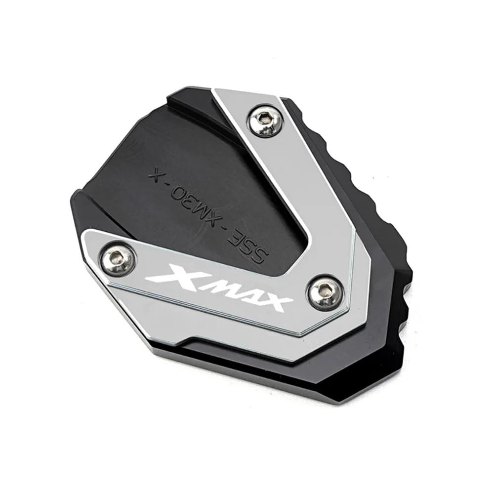 Seitenständerpolster Für Y&AMAHA Xmax 300 2023 Xmax 125 250 400 X-MAX300 Motorrad Seitenständer Enlarger Kickstand Pad(4) von YINZO