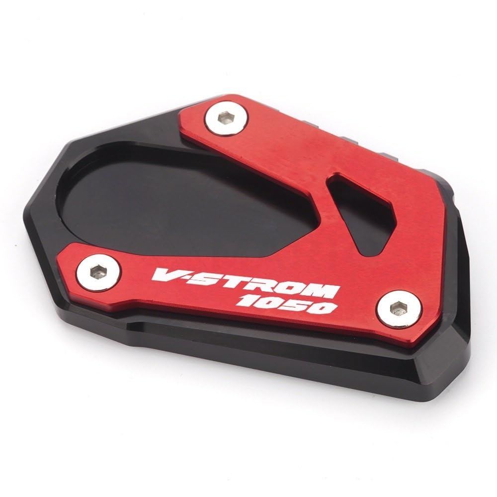 Seitenständerpolster Motorrad Fuß Seite Stehen Enlarger Verlängerung Kickstand Pad Platte Anti-Slip Für Suzuki V-Strom 1000 1050 V-Strom 1050XT(9) von YINZO