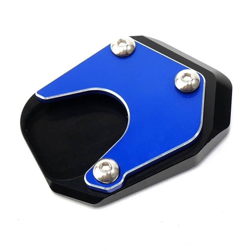 YINZO Motorrad SeitenstäNder Für CBR 1000RR CBR1000RR CBR 1000 RR 2004-2006 2007 Motorradzubehör Ständer Fuß Seitenständer Pad Reifen Ventilkappen(Blue-) von YINZO