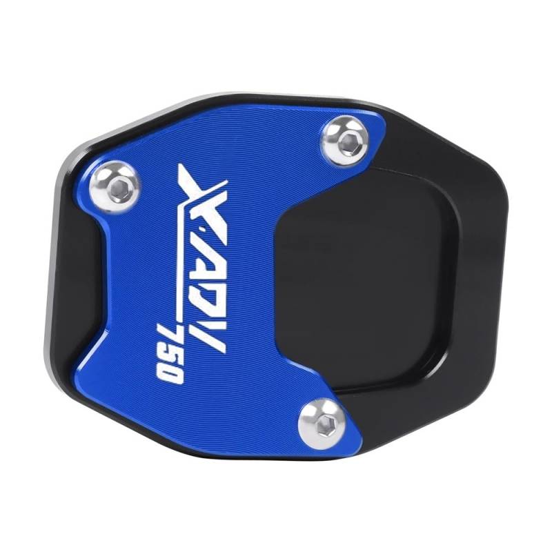 YINZO Motorrad SeitenstäNder Für XADV X-ADV 750 2014-2023 X ADV Motorrad Zubehör Fuß Seite Stehen Pad Platte Kickstand Enlarger Unterstützung Verlängerung(X adv750 Blue) von YINZO