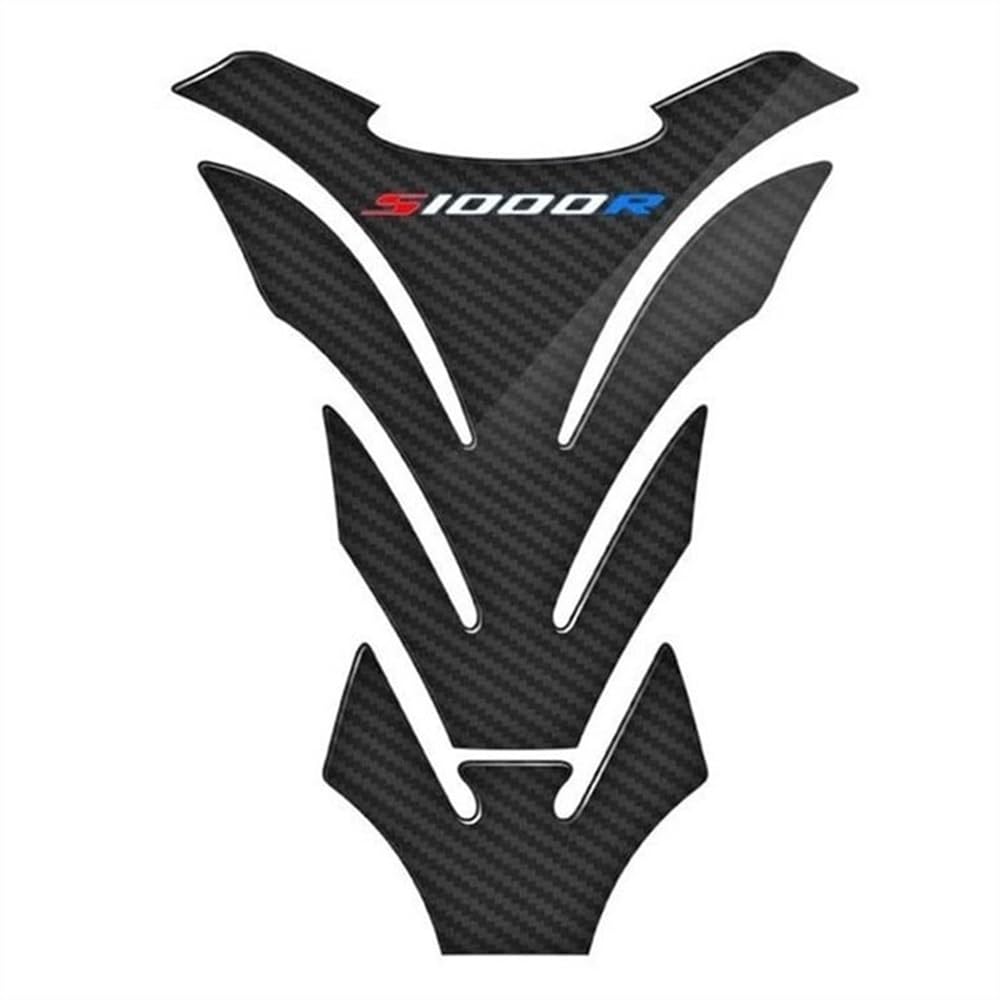 YINZO Motorrad-Tankaufkleber 3D Carbon Fiber Motorrad Kraftstoff Tank Pad Abdeckung Schutz Aufkleber Aufkleber Für B&MW S1000RR S1000 RR (Color : 34) von YINZO