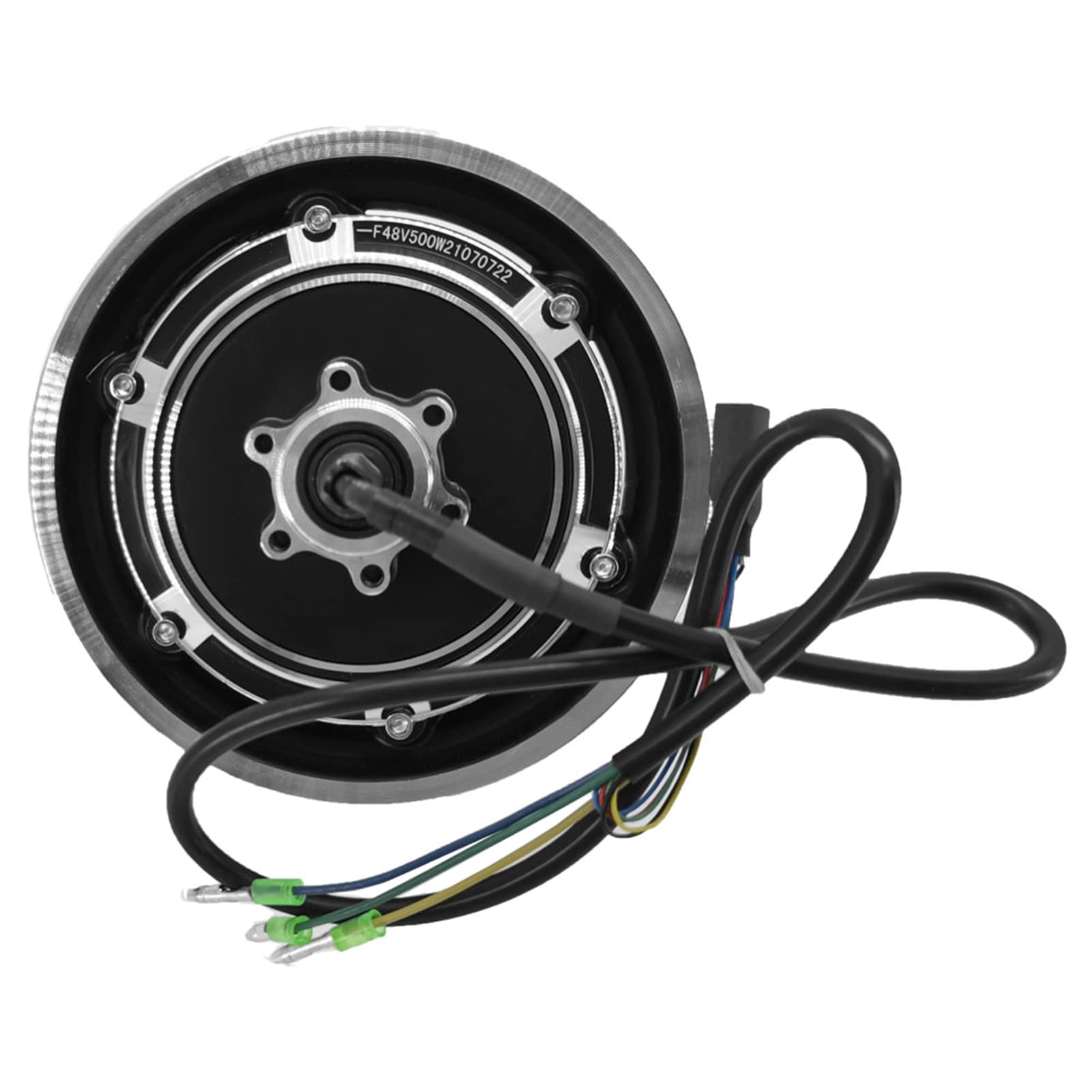 YIWENG 10'' Elektroroller Nabenmotor 48V 500W Bürstenloser Scheibenbremsnabenmotor E Bike Motor Ersatz für KUGOO M4 / M4 PRO klappbarer Elektroroller E-Scooter Zubehör,E Bike Motor Ersatz für M4 PRO von YIWENG