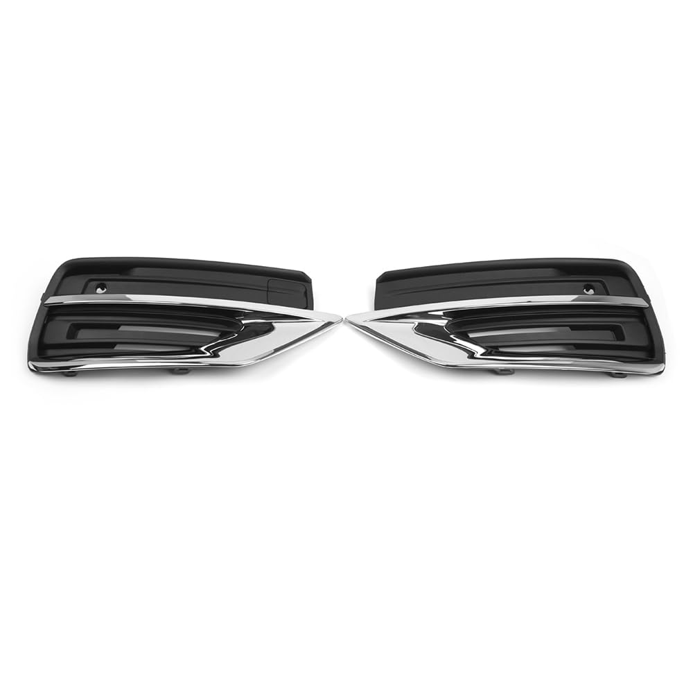 YIWEOG 2 stücke Front Lower Bumper Gitter ABS Nebel Lampe Kühlergrill Ersatz für XC90 2020- AB FACELIFT MODELLE von YIWEOG