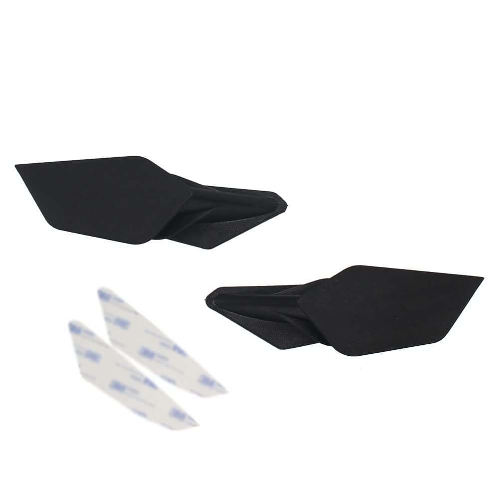 YIWEOG 2 stücke Motorrad GP Winglets Kits Aerodynamische Flügel Spoiler Universal Modifikation Zubehör von YIWEOG