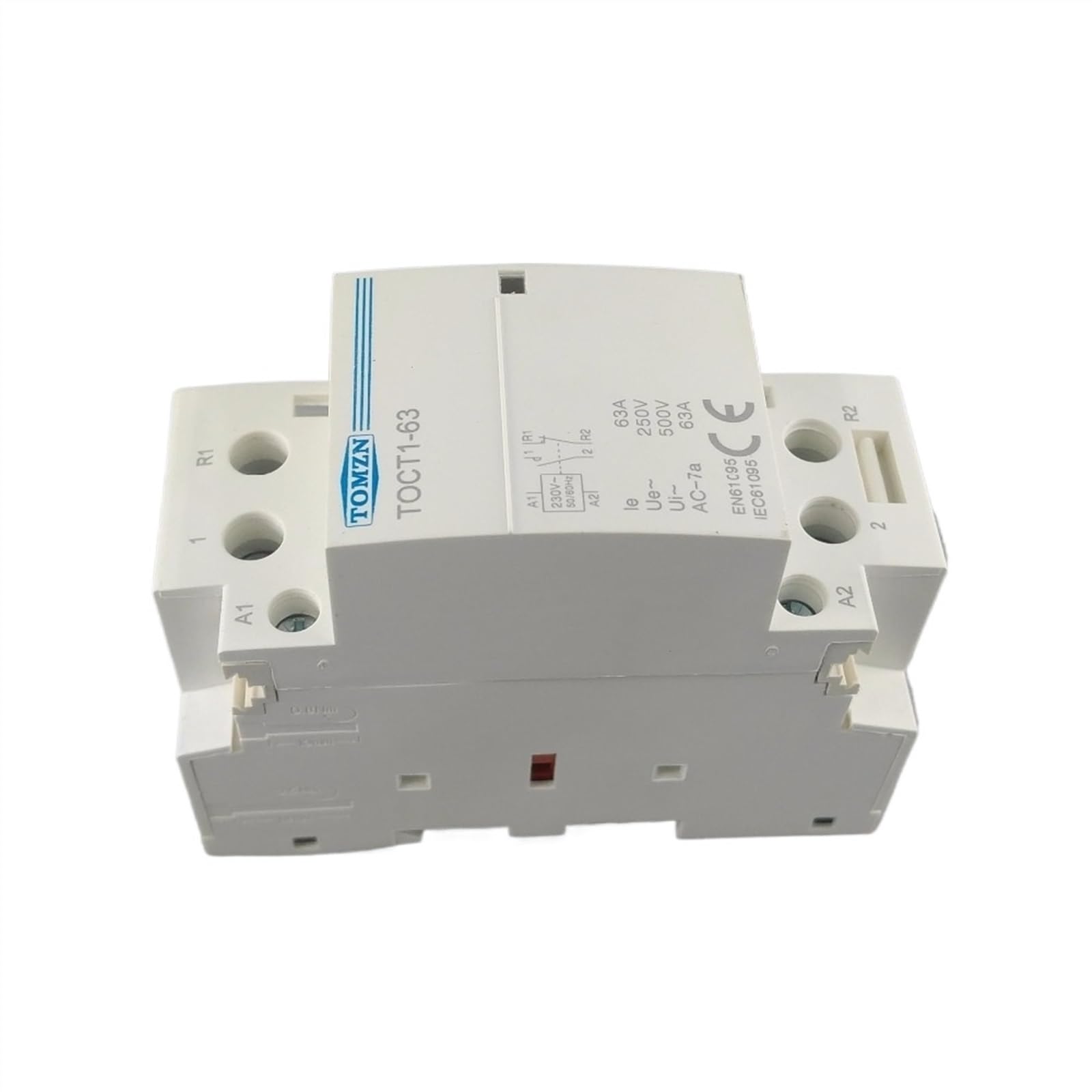 DC-Schütz 2P 63A 1NC 1NO 220V/230V 50/60HZ DIN-Schiene Haushalt AC Modulares Schütz von YJCUCVL