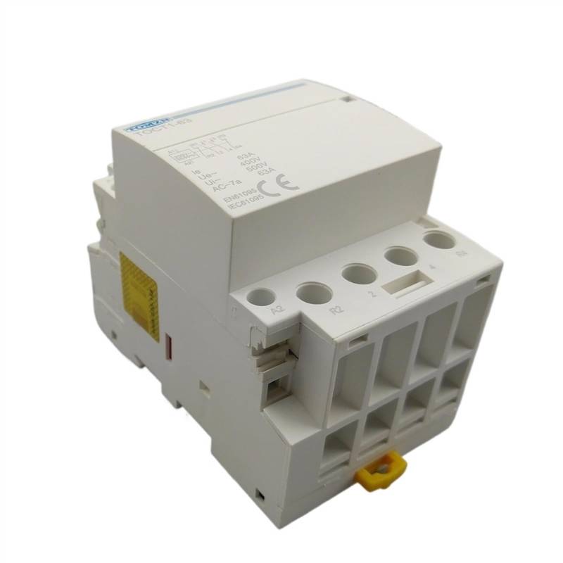 DC-Schütz 4P 63A 2NC 2NO 220V Spule 400V~ 50/60HZ DIN-Schiene Haushalt AC Modulares Schütz von YJCUCVL