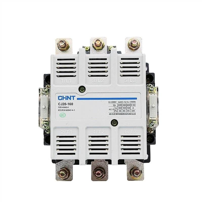 DC-Schütz CJ20-160 AC 220 V 380 V elektrischer magnetischer 3-Phasen-Schütz 160 A(CJ20-160 380V) von YJCUCVL