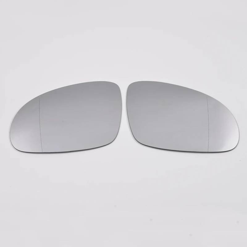 Auto Weitwinkel Spiegelglas mit Klebeband, für VW Golf 5 Passat Jetta EOS Sharan 2003-2008 von YJMYLTO